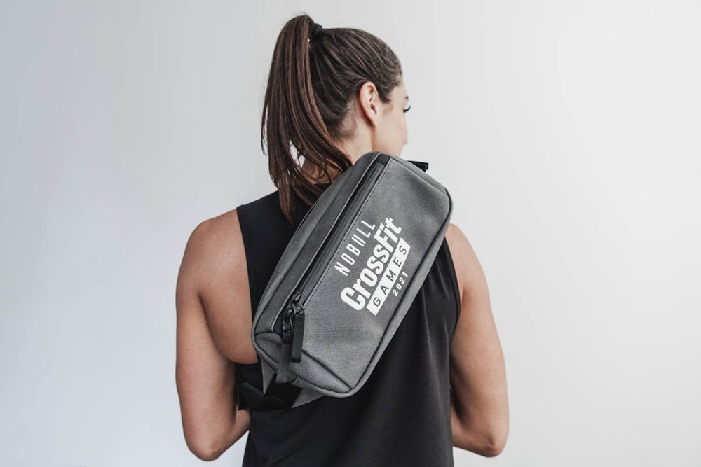 NOBULL Crossfit Games® 2021 Crossbody Bag - Grey - Ireland (3295LCXKF)